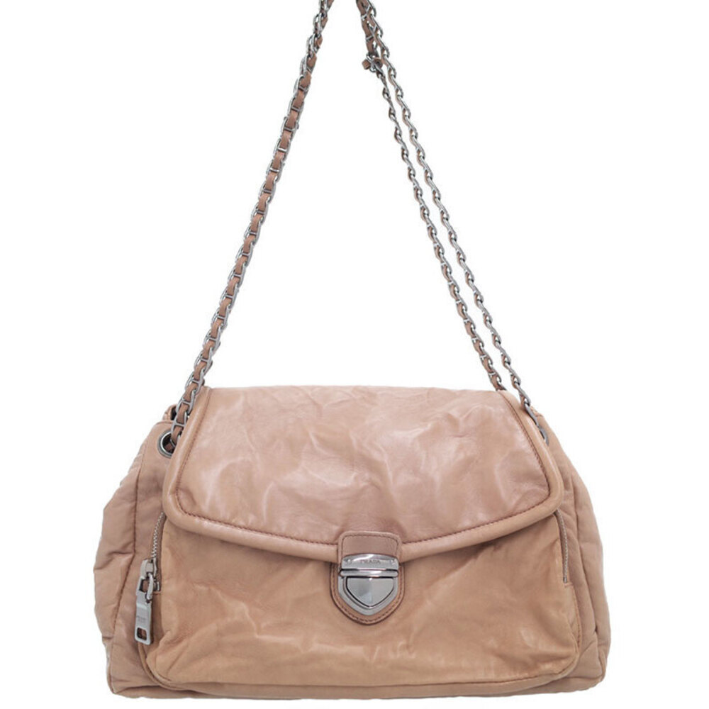 Prada Leather Chain Bag Shoulder - Picture 2 of 9